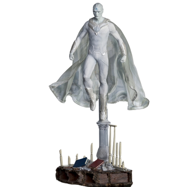 Iron Studios Wandavision (2021) - Weiße Vision Statue 1/10