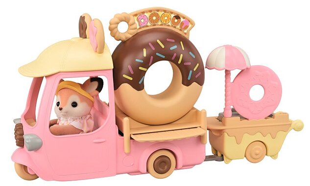 Sylvanian Families Pokretni štand s Krafnama