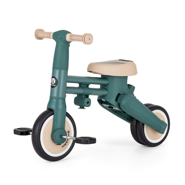 PETITE&amp;MARS Tricycle multifonction 4 en 1 Drift Misty Green