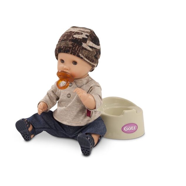 Götz bábätko Sleepy Aquini chlapček 33cm