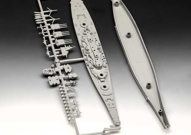 Starter Kit loď 75183 - Bitevní loď USS New Jersey (1:1200)