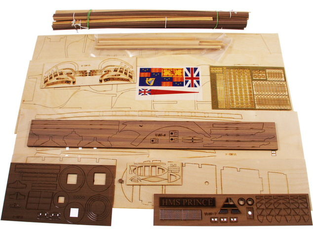 MAMOLI HMS Prince 1670 1:144 kit