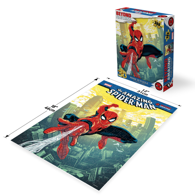 PRIME 3D PUZZLE - Marvel Comics Spider-Man 300 piezas