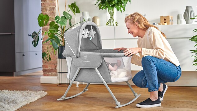 Postieľka detská 3v1 Lovi Beige Kinderkraft 2019/2020