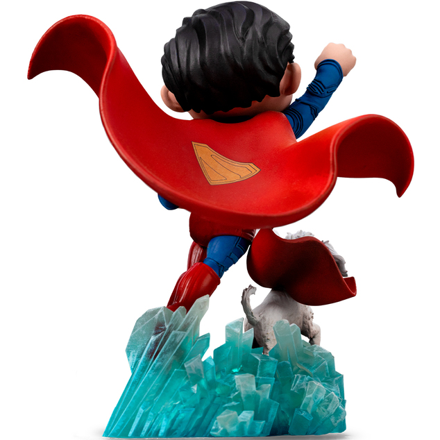 Iron Studios MiniCo Superman: Legacy Superman &amp; Krypto Figur