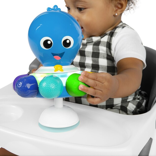 BABY EINSTEIN Opus Spin &amp; Sea™ 3 m+ érzékelő polip játék tapadókoronggal