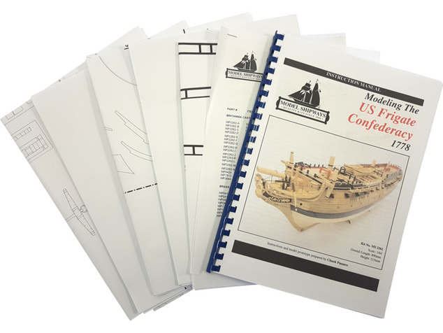 Model Shipways USF Confederacy 1778 1:64 komplet