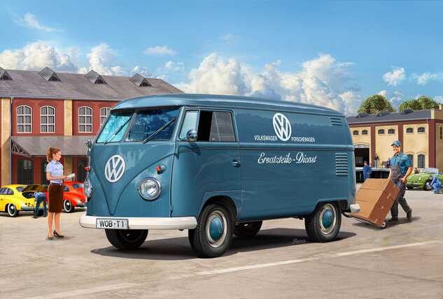 Plastic ModelKit auto 07742 - VW T1 Panel Van - 75 Years of the VW T1 (1:16)