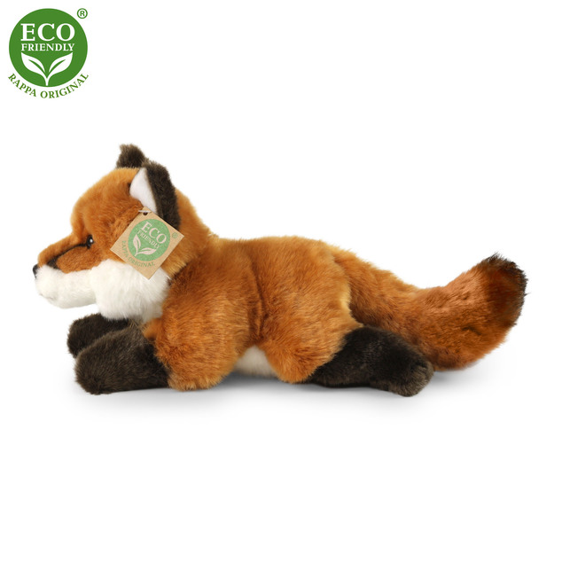 Plyšová líška ležiaci 23 cm ECO-FRIENDLY
