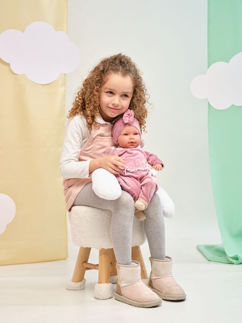 Llorens 74118 NEW BORN - realistická bábika bábätko so zvukmi a mäkkým látkovým telom - 42