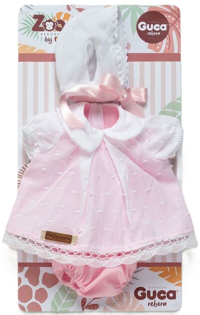 Guca OP997 abbigliamento per scimmietta neonato REBORN taglia 32 cm