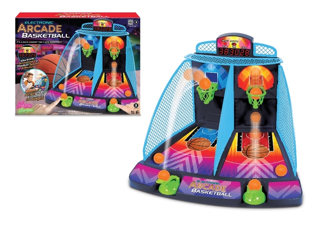 STUDO GAMES - Elektronska igra Košarka NEON