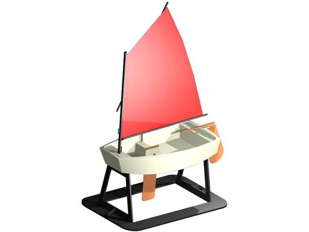 Krick Optimist plachetnica 1:10 kit