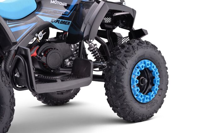 Benzínová štvorkolka pre deti Beneo Motors Explorer modrá - 50cm3
