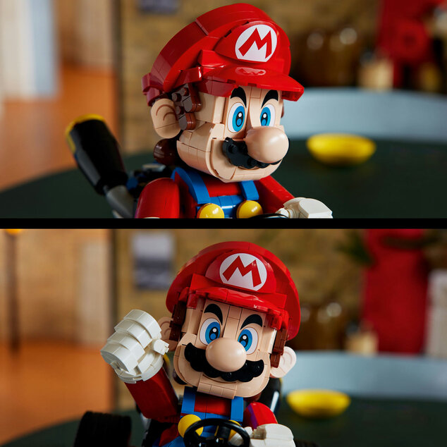 LEGO® Super Mario 72037 Mario Kart™: Mario și Kart Standard