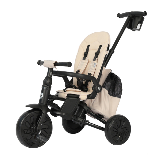 QPLAY Tříkolka Nova Max 5v1 Beige, 10-72 měsíců