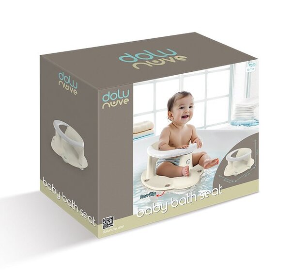 Dolu Kinder-Anti-Rutsch-Badesitz, beige