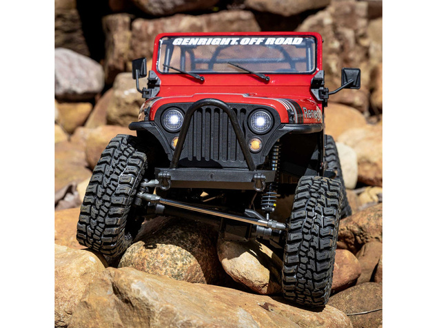 Axial SCX10 III Jeep CJ-7 1:10 4WD RTR červená