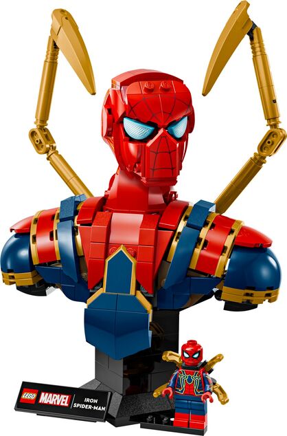 LEGO® Marvel 76326 Busta Iron Spider-Mana