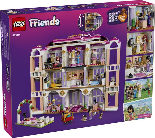 LEGO® Friends 42704 Grandhotel v mestečku Heartlake