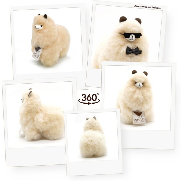 INKARI Plyšová hračka Alpaca Small Blond 23cm