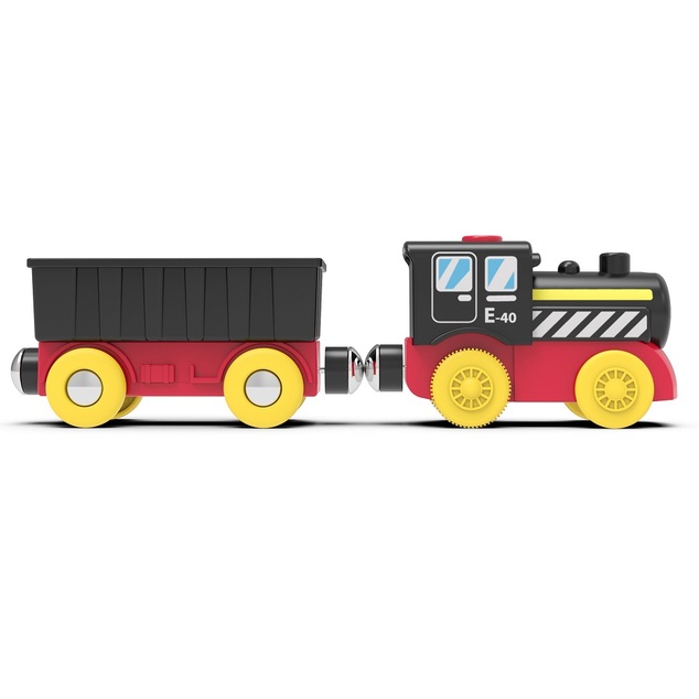 2Kids Toys Parný vlak na batérie s vagónom