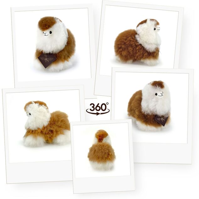 INKARI Plyšová hračka Alpaca Mini Macchiato 15cm