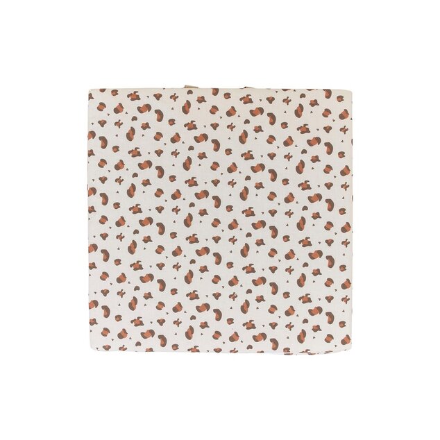 Tappetino da gioco pieghevole imbottito per bambini 3 in 1, Leopardo