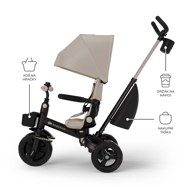 KINDERKRAFT Dreirad Aveo 2 Plus Beige