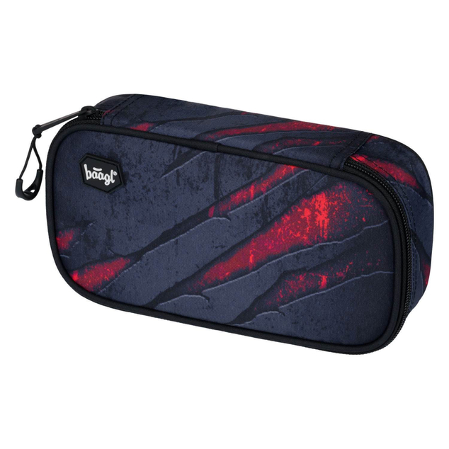 BAAGL SET 5 Core Lava: Rucksack, Federmäppchen, Beutel, Gürteltasche, Laptop-Hülle