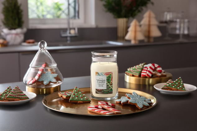 YC Signature Kerze Groß Christmas Cookie