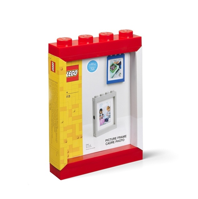 LEGO® fotorámik červený