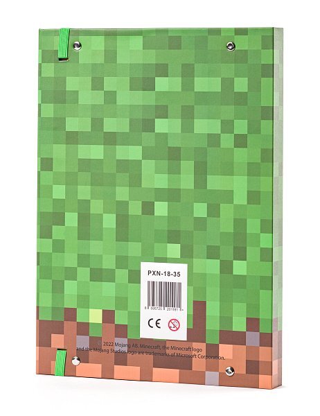 PIXIE CREW &amp; MINECRAFT Kartónové zložky A4