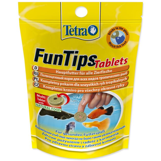 Krmivo Tetra Fun Tips Tablets 20 tbl.