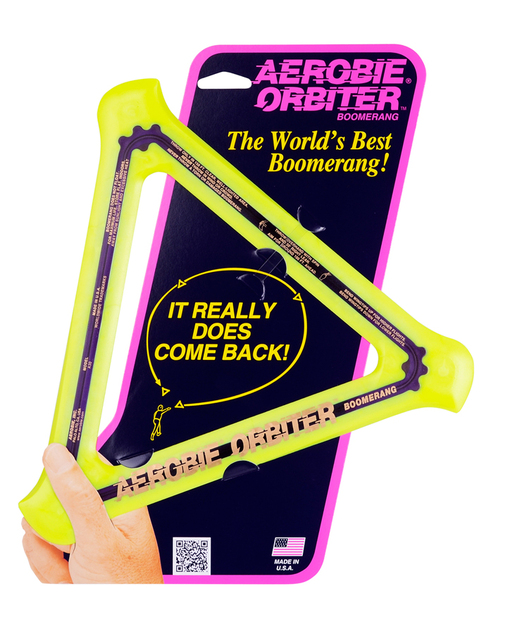 Bumerang Aerobie ORBITER žltý