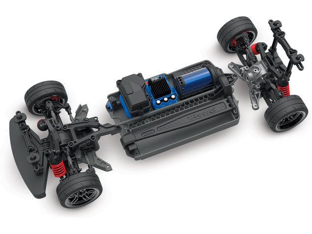 Traxxas-Chassis 4-Tec 2.0 1:10 VXL RTR