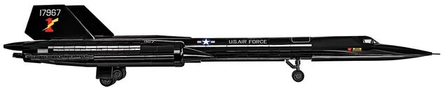 Cobi Lockheed SR-71 Blackbird, 1:48, 1330 k, 1 f