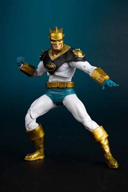 DC Multiverse Aztek (DC Classic) 7in Akciófigura McFarlane Toys Red Platinum Edition