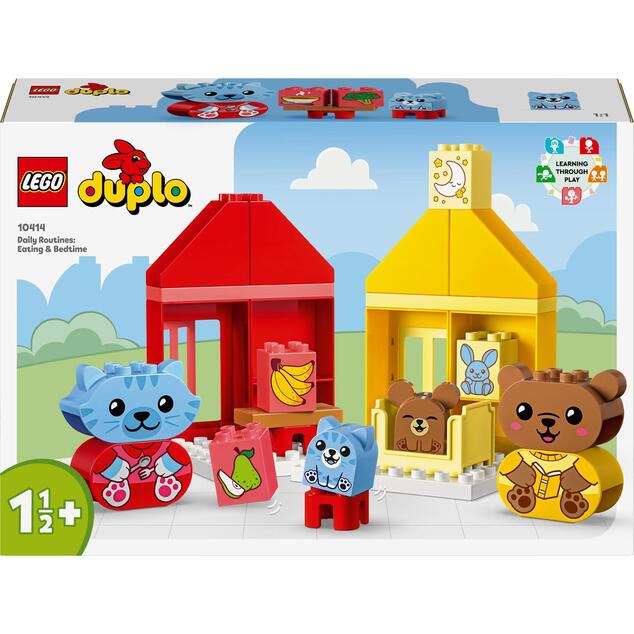 LEGO® DUPLO® 10414 Tägliche Aktivitäten: Essen und Schlafenszeit