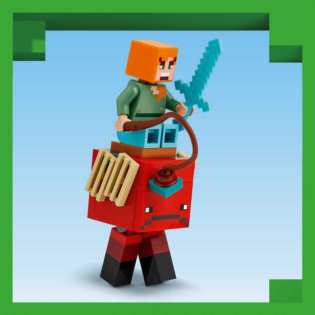 LEGO® Minecraft®  21266 Lávová bitka v Netheri