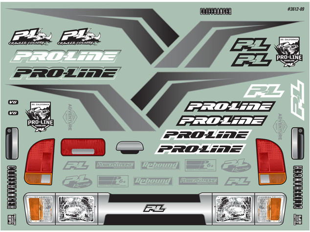 Pro-Line tijelo 1:6 Cliffhanger High Performance (Axial SCX6)
