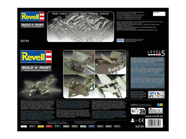 Plastic ModelKit Flugzeug 03749 - Messerschmitt Me262A-1a/U4 (1:32)