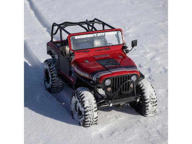 Axial SCX10 III Jeep CJ-7 1:10 4WD RTR červená