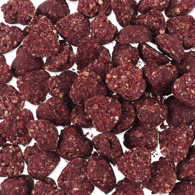 Pochúťka Nature Land Brunch srdiečka s červenou repou 150g