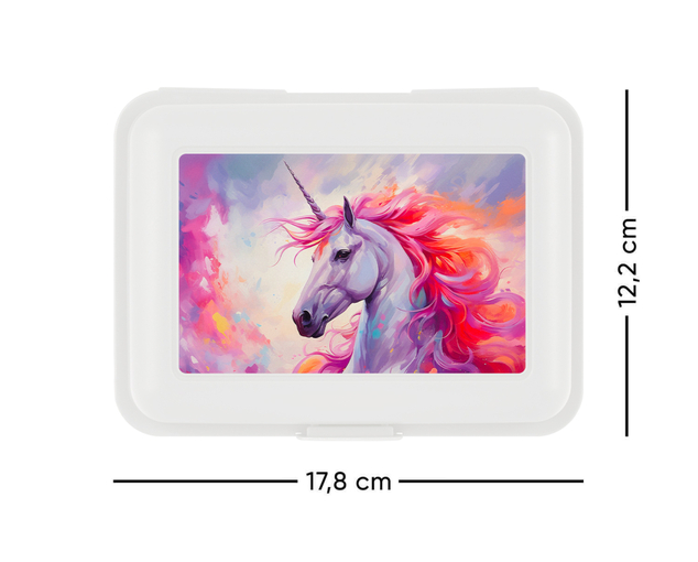 BAAGL Box um zehn Uhr Einhorn Königreich