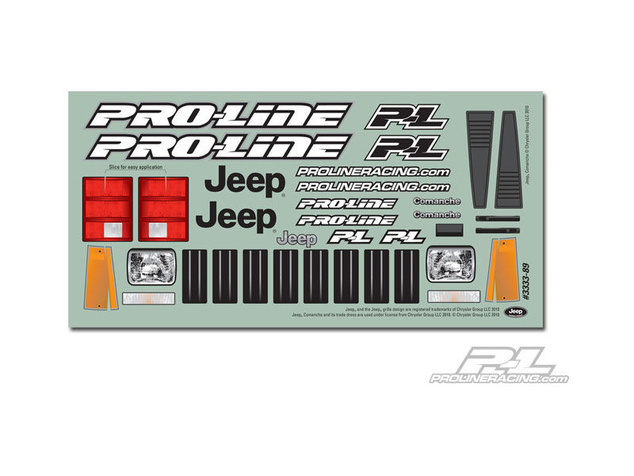 Pro-Line karoséria 1:10 Jeep Comanche (Crawler 313mm)