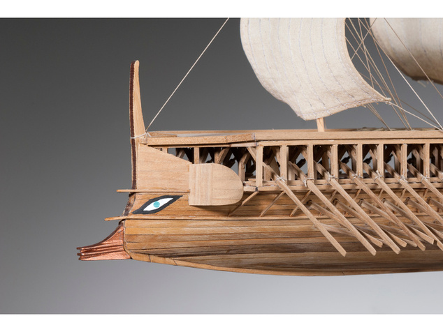 Dušek triremă greacă 480 î.Hr. 1:72 kit