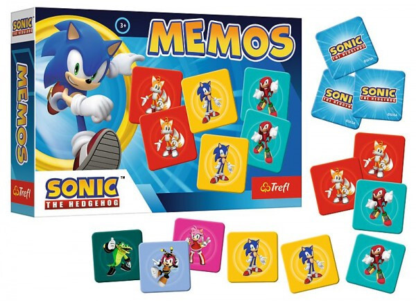 Trefl Sonic The Hedgehog pexeso