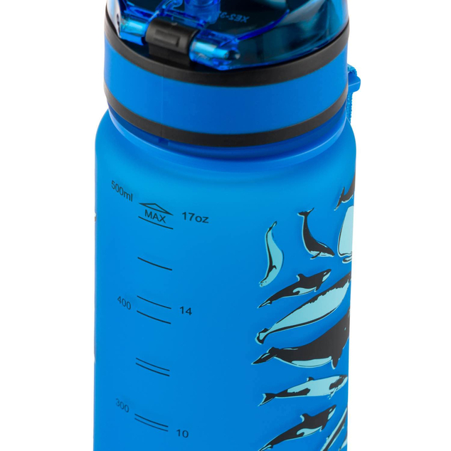 BAAGL Tritanflasche für Getränke Wale, 500 ml