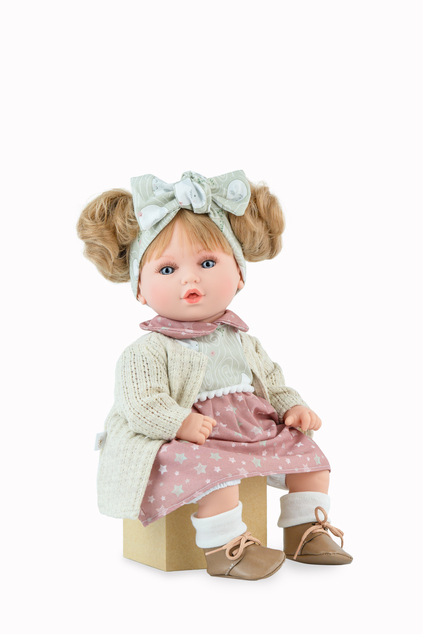MARINA &amp; PAU bábika Petite Winter dievča 40cm